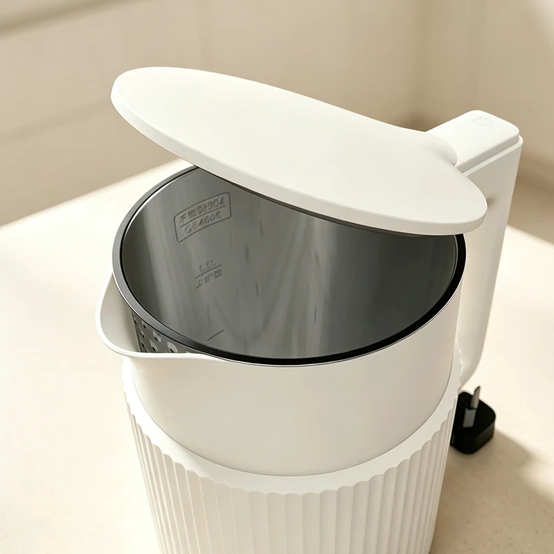 Factory Price White 304 Stainless Steel Electric Kettle for Home Use