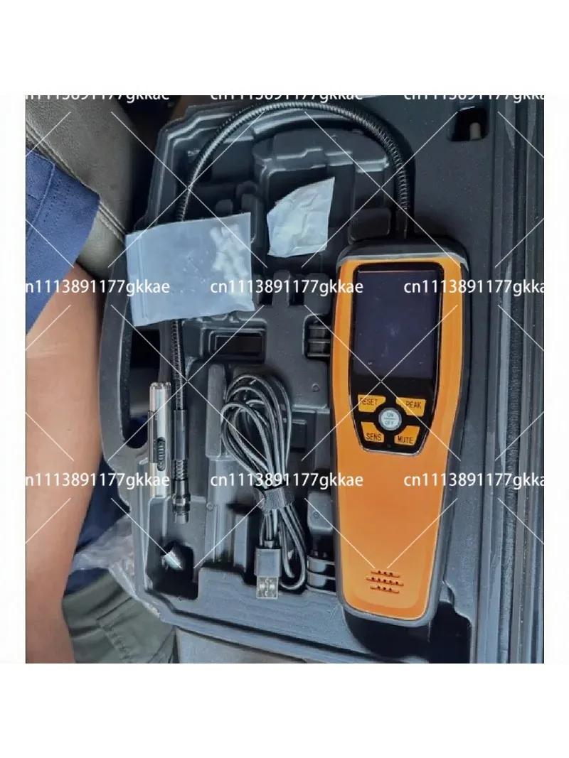 Rechargeable Refrigerant Leak Detector for Air Conditioner Halogen HVAC Durable Handheld