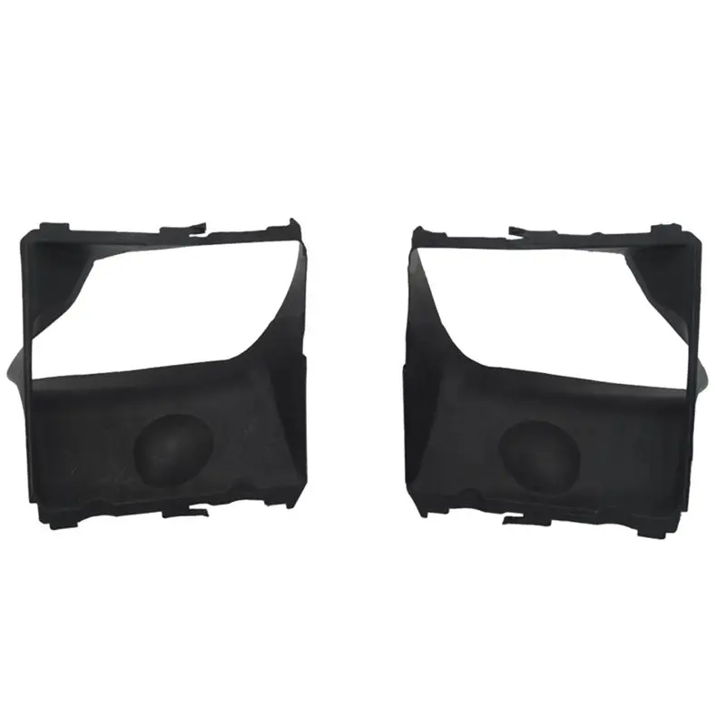 

1 пара передней направляющей воздушного охладителя радиатора 95850533535 95850533635 для Cayenne 11-18 крышка впускного канала интеркулера-A74F