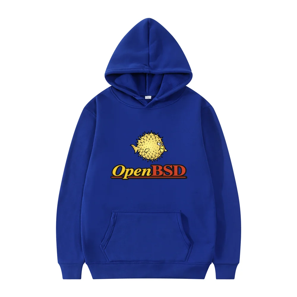 OpenBSD البلوز الرجال معطف بارد البلوز قمم أزياء الشتاء الخريف OpenBSD هوديس للجنسين الشارع الشهير #3