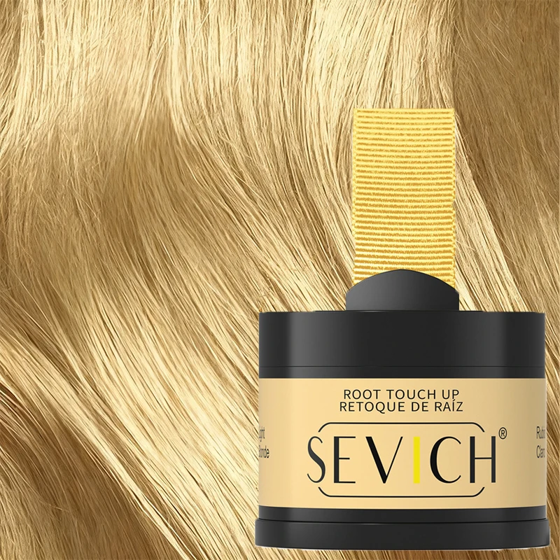 Waterproof Hair Shadow Powder Temporary Hairline Repair Filling Powder Gray Coverage Hair Loss Hairline Powder Makeup Concealer