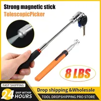 Telescopic Magnetic Pen 1pc 8lb Handy Tool Magnet Capacity for Picking Up Nut Bolt Key Adjustable Pickup Rod Stick Hand Tool