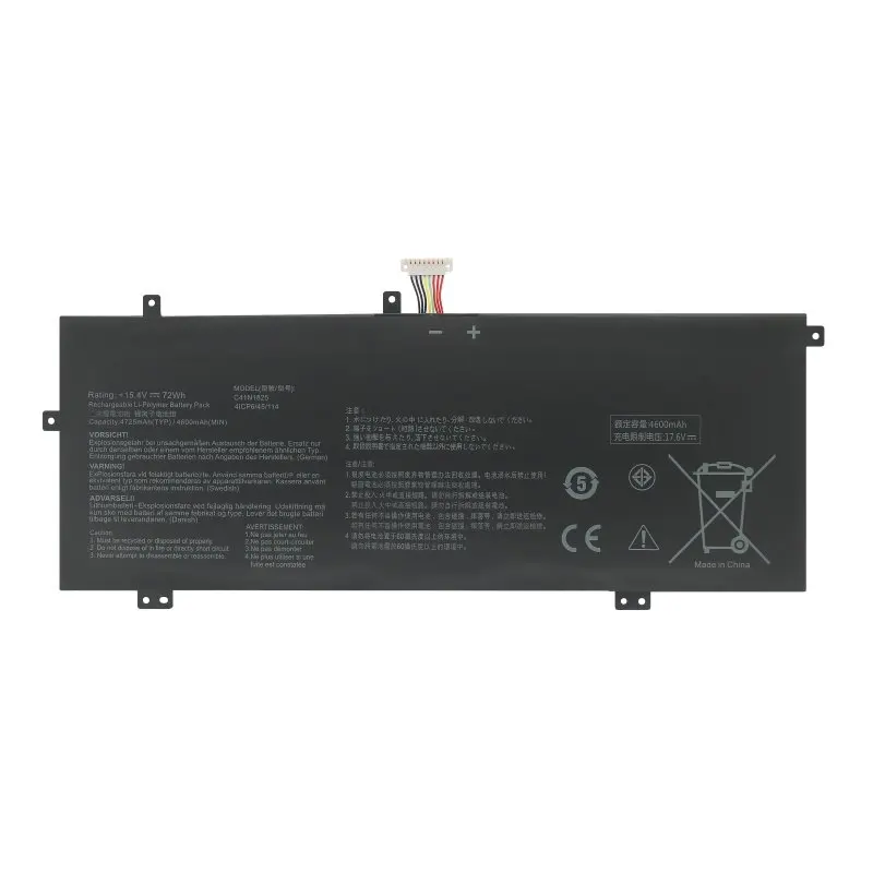 C41N1825 Laptop Battery For 14 X403FA ADOL14F ADOL I403FA I403FA-2C ADOL13U/F 403FA-EB 15.4V 72Wh