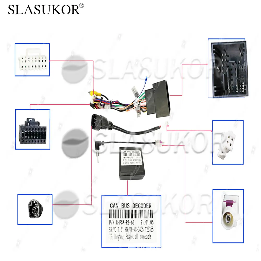 16PIN Car Radio Cab… - image