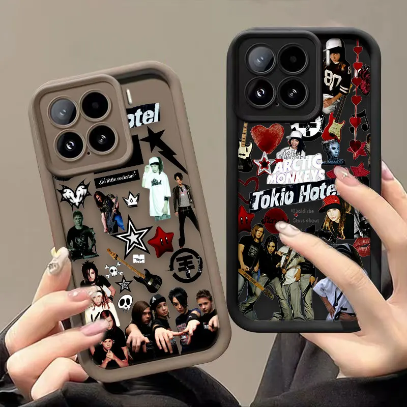 

Tokio Hotel T-Tom B-Bill K-Kaulitz Cover Phone Case For Redmi NOTE 15 13 14 8 9 9S 10 10S 11 11S 11T 12 12S PRO PLUS Case Shell