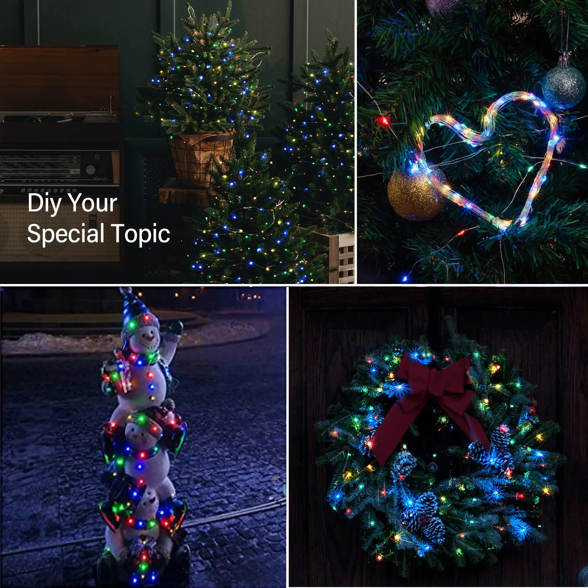 Solar Outdoor LED String Lights Street Garland Festoon Wedding Decoration for Garden New Year Xmas LED Fairy Lights Wire 8Modes