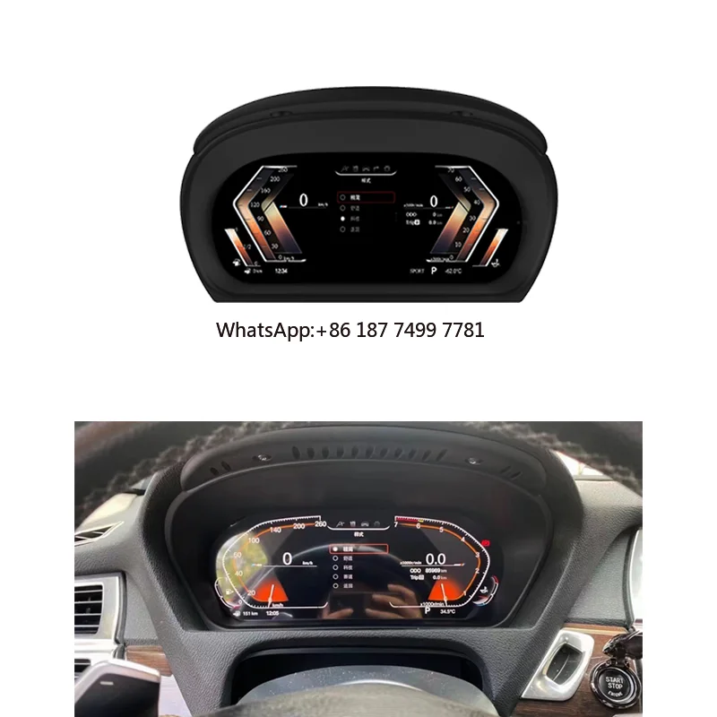 

2024 Digital Cluster Virtual Cockpit M Sport Car Multimedia Player Dashboard Speed Meter for . 1 Series E87 E81 F20 F22 F23