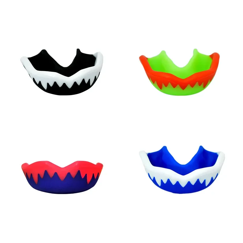 

2Pcs Professional Sport Mouth Guard Teeth Protector Dental Oral Tooth Brackets Braces Football Basketball Thai Boxing Mouthguard