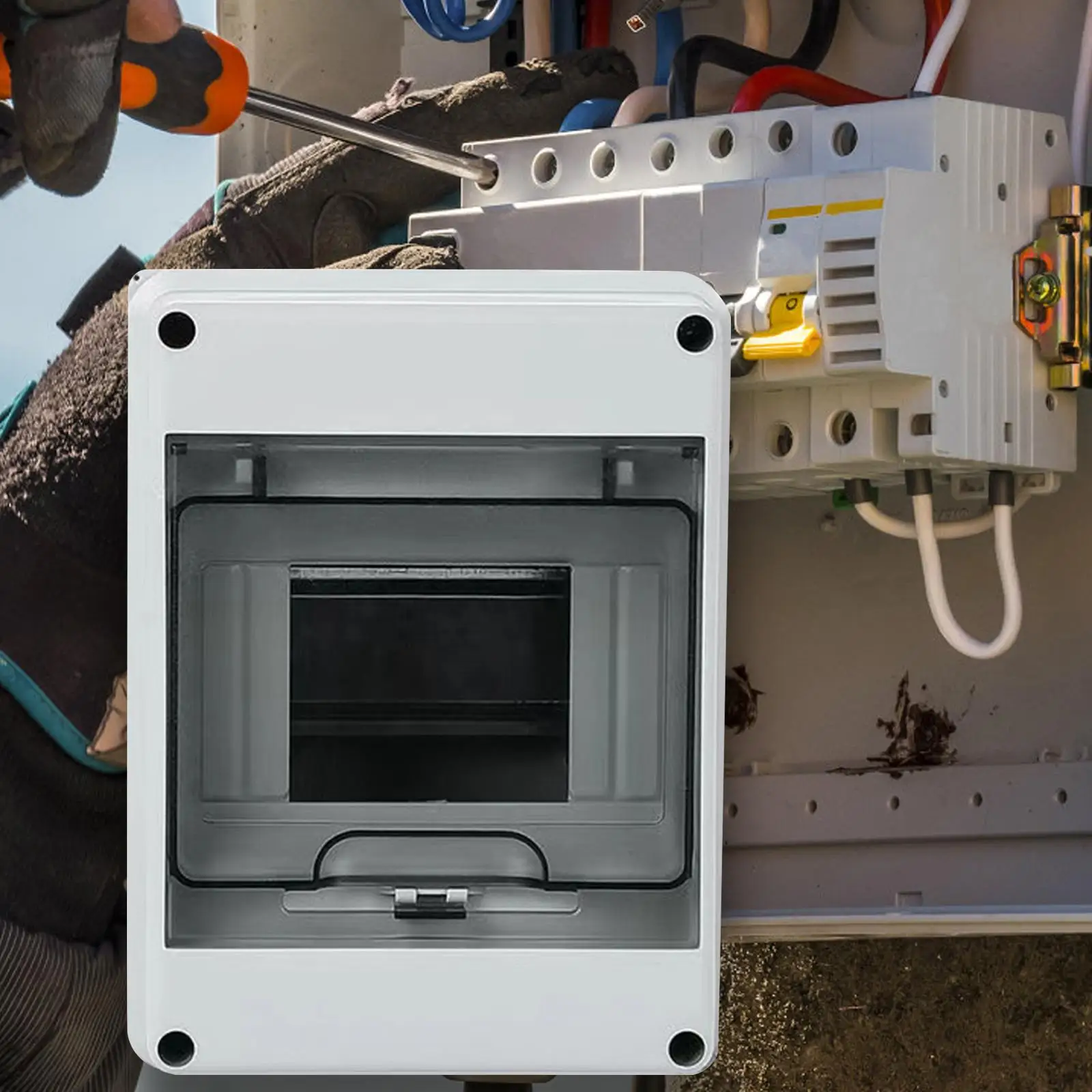 Power Distribution Box High Performance Impact Resistance Good Sealing Dustproof Distribution Junction Box Circuit Breaker Box