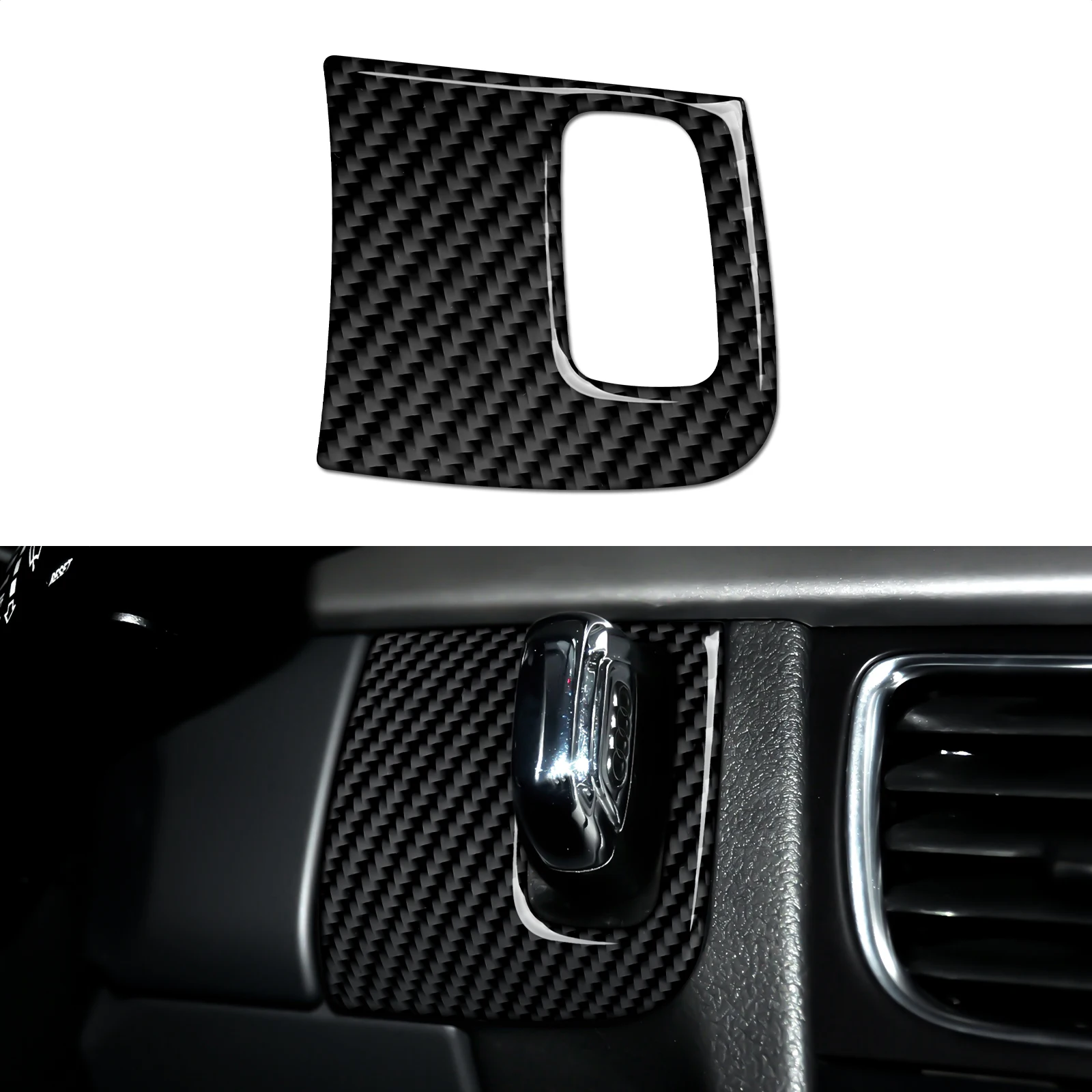 Car Keyhole Frame Cover buco della serratura Trim per Audi A4 B8 A5 8T S5 2009 2010 2011 2012 2013 2014 2015 2016 accessori interni