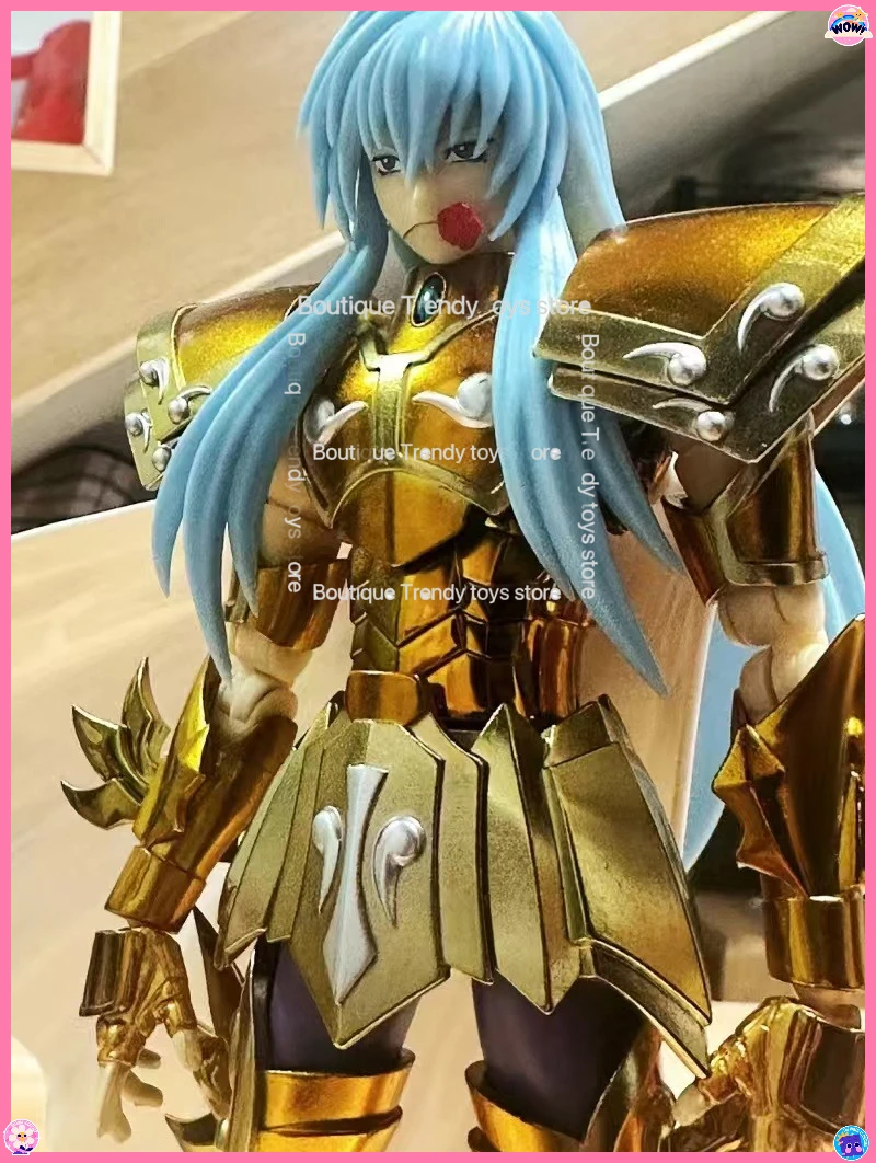 

In Stock ST Model Saint Seiya Style EX The Lost Canvas Cancer Manigoldo Albafica Gemini Defteros Alloy Articulated for Adults