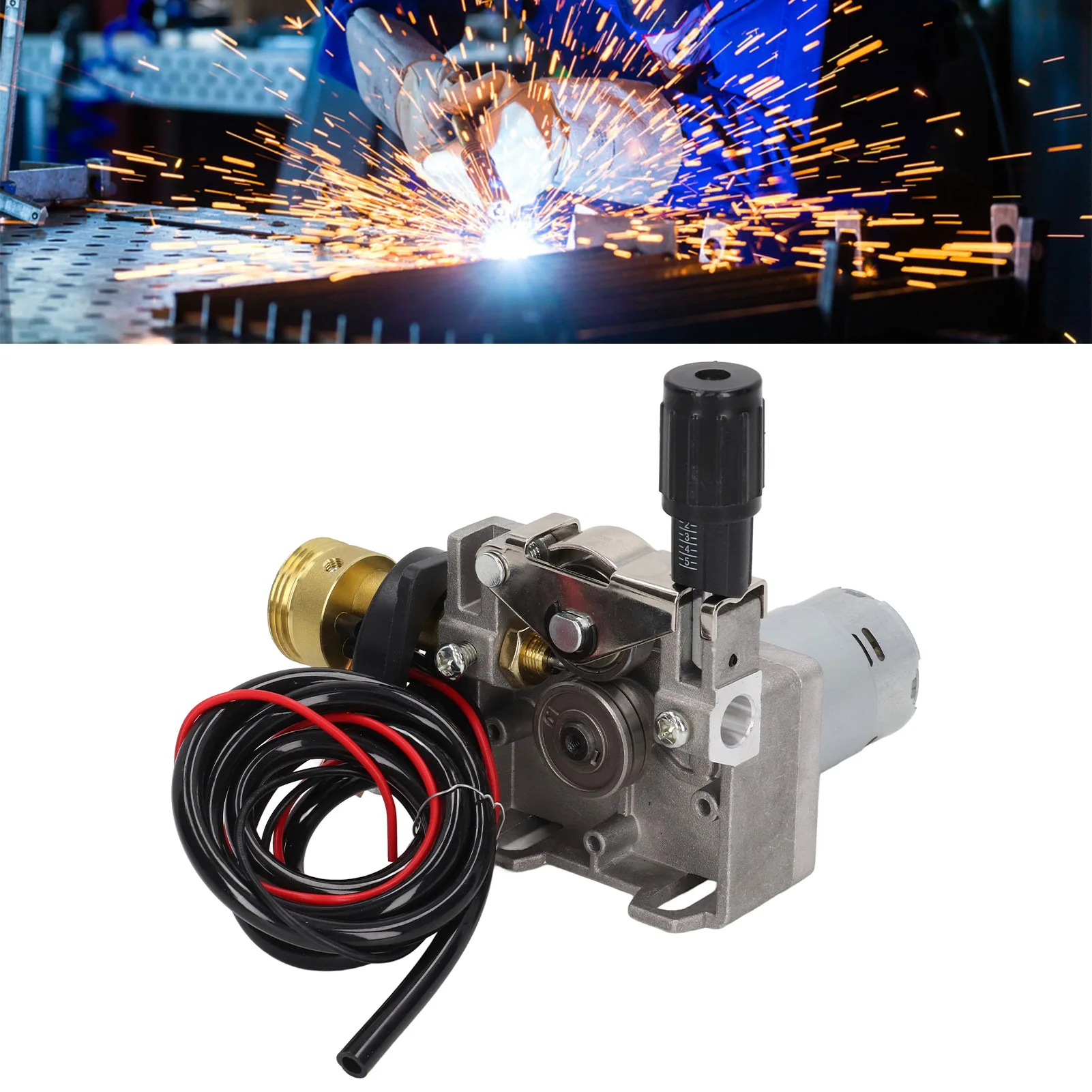 Wire Feeder Machine Wire Feeding Machine Wire Feed Motor Welder Roll Feeder Feeding Machine  24V for MIG MAG Welding Soldering