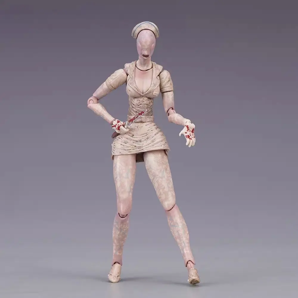 NEU Figma Silent Hill 2 Pyramidenkopf SP055, Blasenkopf, Krankenschwester SP061 Actionfiguren-Sammlung, PVC-Statue, Modell, Ornament, Spielzeug, Geschenk