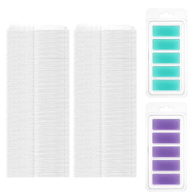 

ABVC Wax Melting Molds 5 Cavity Wax Melting Shell Molds Wax Melting Shell Container Fordiy Soap Making