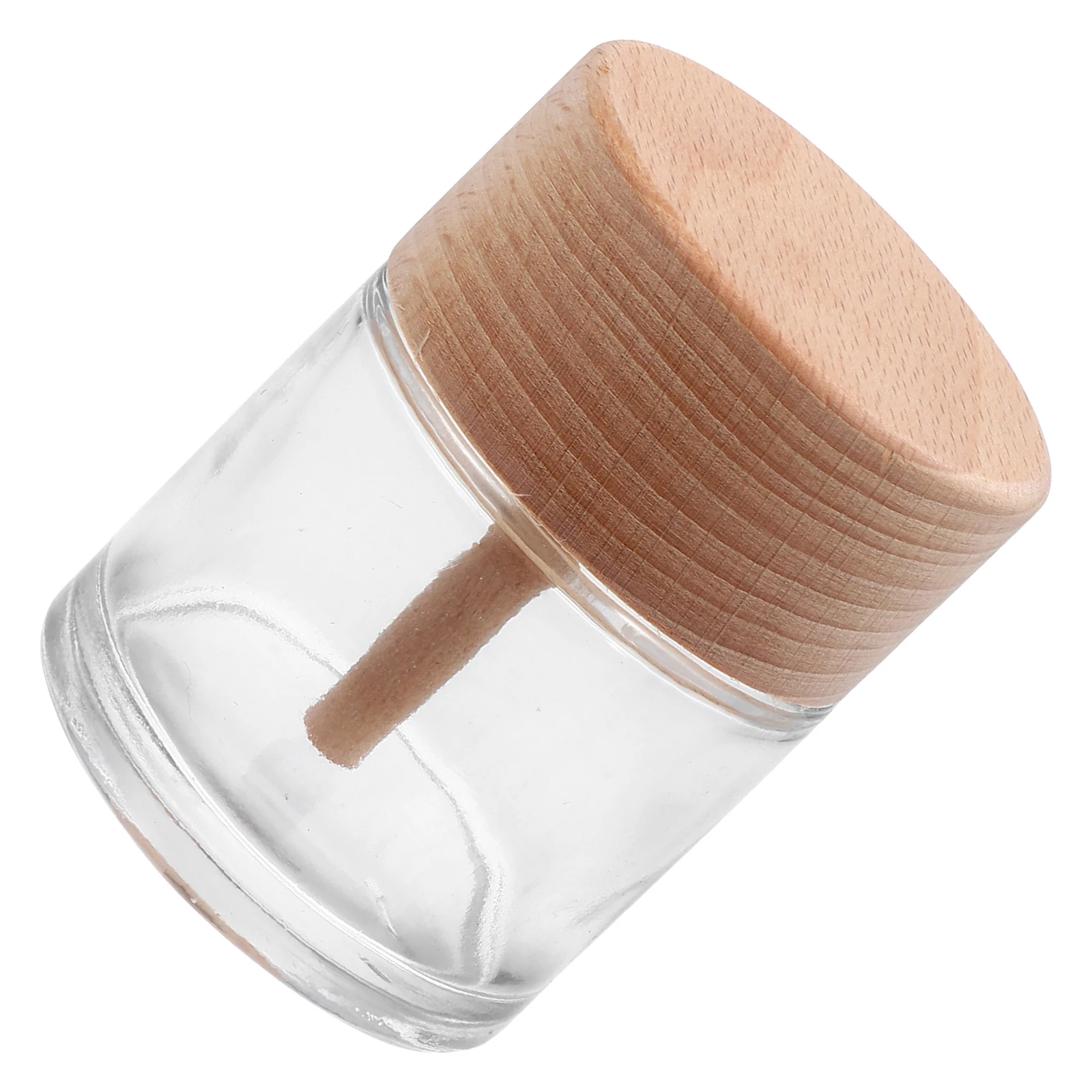 

Aromatherapy Volatile Bottle 60ml Wooden Cap Essential Oil Diffuser Bedroom Entryway Reusable Container Refillable Bottle