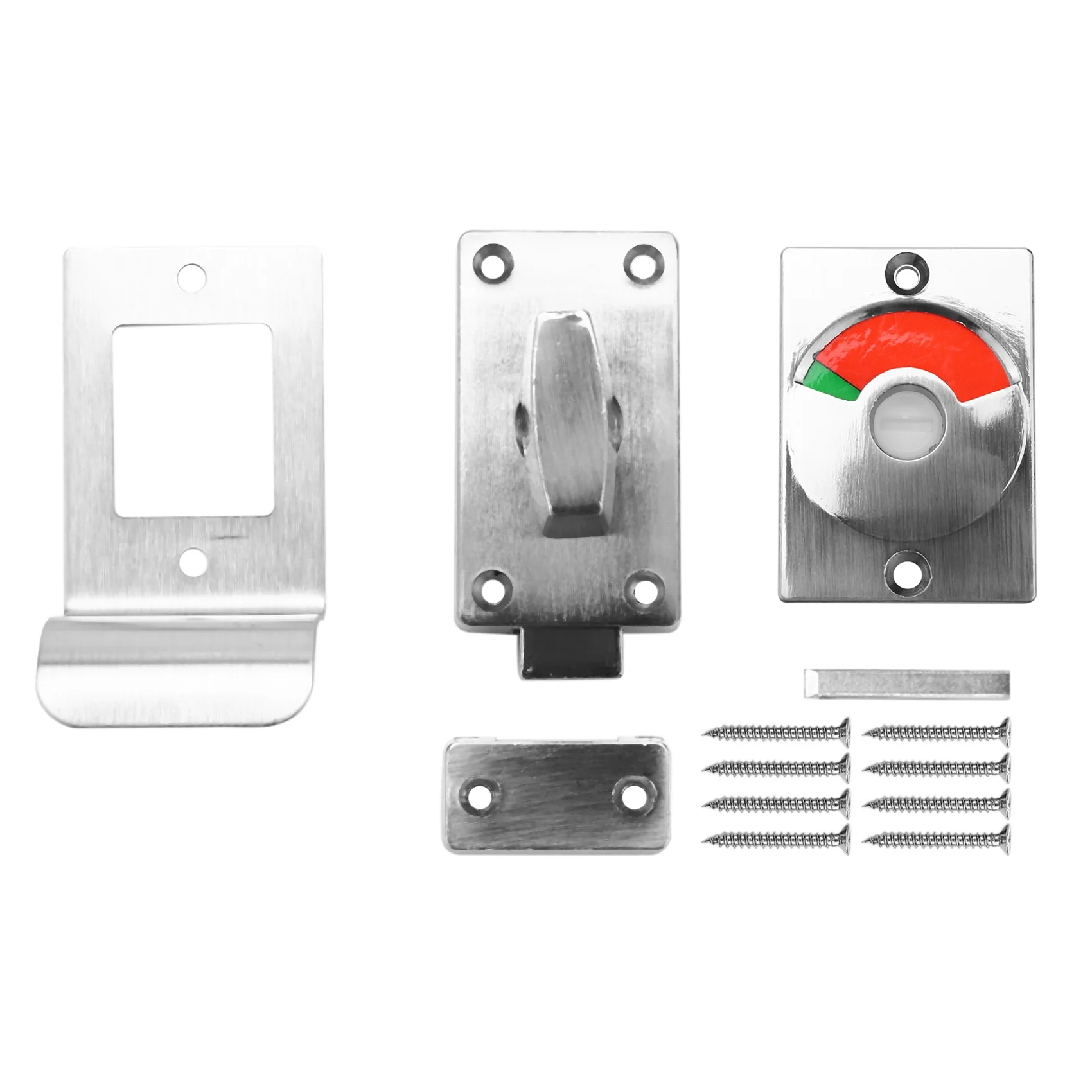 Banheiro e WC Door Lock, Indicador WC, Privacidade, Dead Bolt, Trava para motor a vácuo