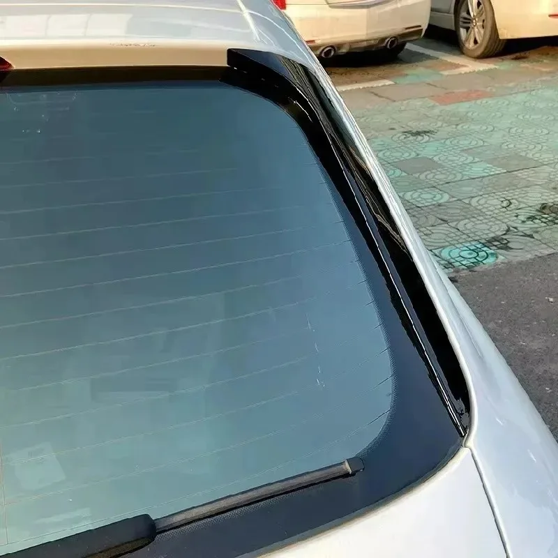 Nuovo per A4 B8 Piastra di Flusso Ala Deviatore Gloss Nero Auto Lunotto Posteriore Spoiler Laterale Tronco Diffusore 2009-2016