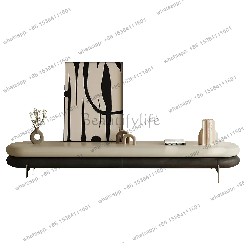 YJ  Black Center Modern Tv Stand Living Room Universal Designer Floor Tv Cabinet Nordic Luxury Fernsehen Tisch Furniture Home