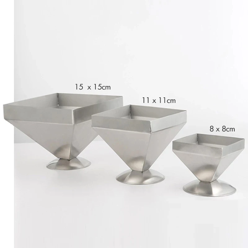 Stainless Steel Pyramid Mold, Stuffed Meat Shaping Mold Rice Shaper - Kitchen Utensils Restaurant & Hotel Dish Tools