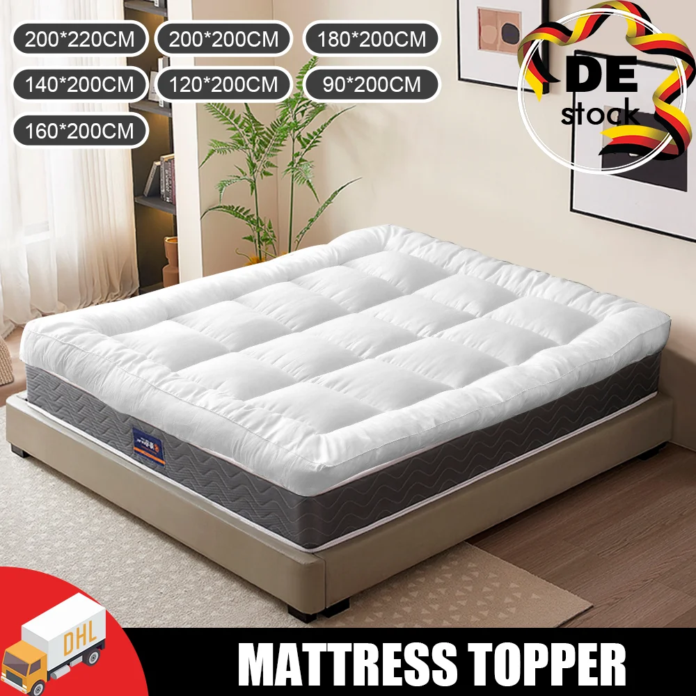 Coprimaterasso extra spesso Coprimaterasso Queen per alleviare il dolore al corpo Coprimaterasso Queen Memory Foam Coprimaterasso morbido e traspirante