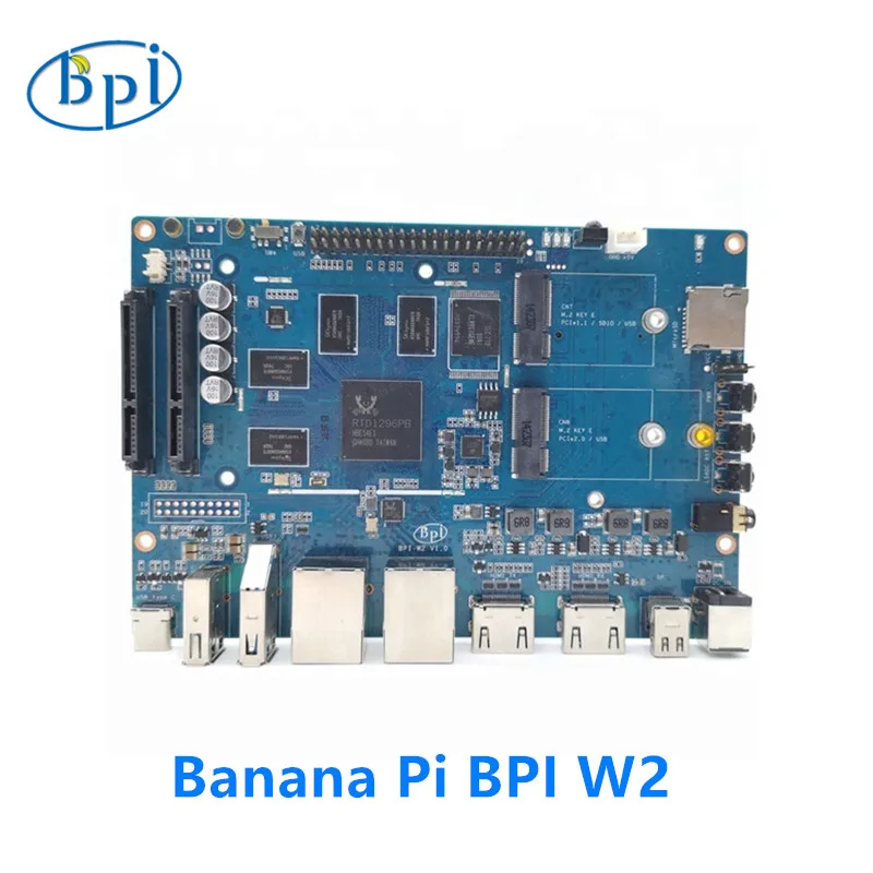 Banana Pi BPI W2 smart NAS router RTD1296 chip design