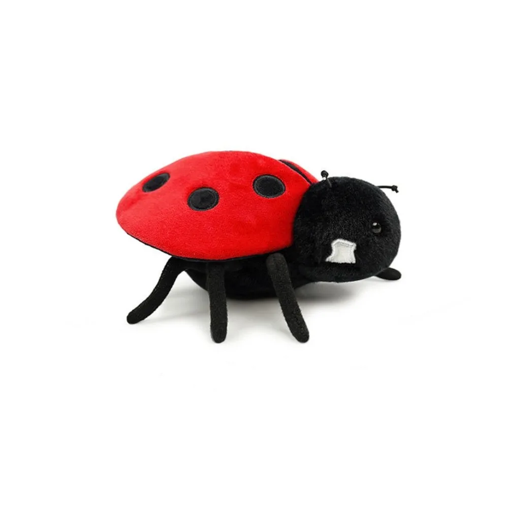 Cute Simulation Insect Plush Toy Educational Bee Ant Butterfly Stuffed Doll Realist Mantis Spider Plush Toy Birthday Gift