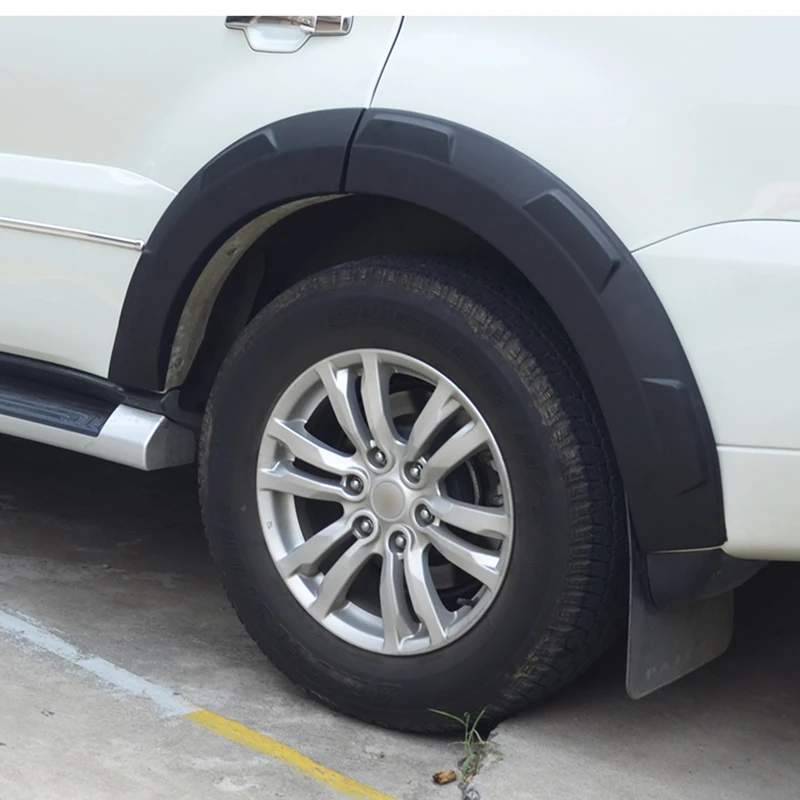 For Mitsubishi Pajero Flares Mudguards Off-Road Wheel Eyebrows Widened Decorative V97 V93 Pajero Shogun Wheel Fender Accessorie - Image 2