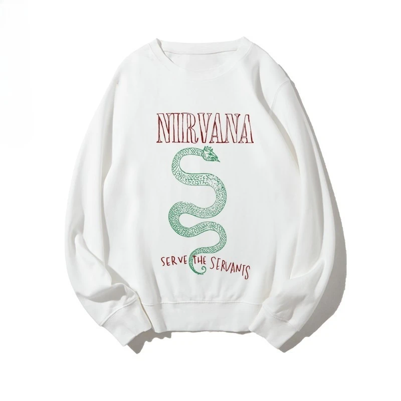 Pop Nirvana La felpa con cappuccio girocollo della Rock Band 2026 Autunno Inverno Lusso di fascia alta è per uomini e donne