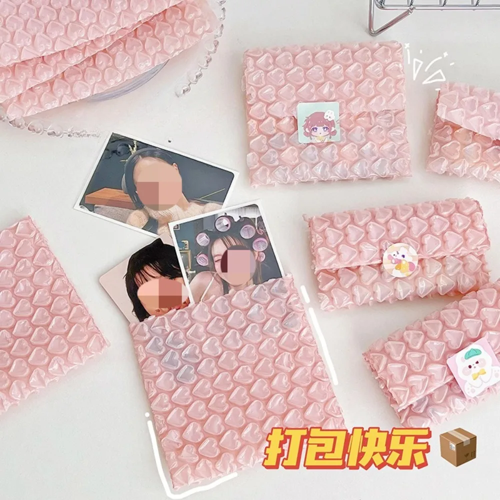 10–30 Stück rosa Herz-Luftpolstertaschen, stoßfeste, gepolsterte Schaumstoff-Umschlagtaschen, Express-Versand, schützende Luftpolsterverpackungsbeutel – Detail 3
