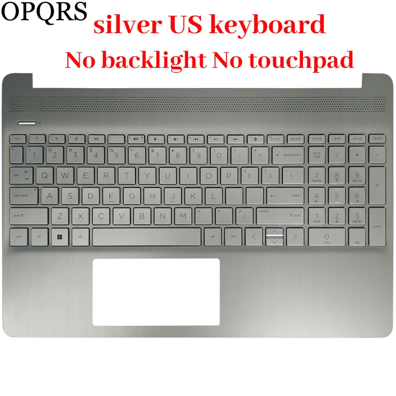 NEW For HP 15-DY 15T-DY 15-EF 15S-EQ 15s-FQ TPN-Q222 Russian/US/UK/Spanish/Latin Laptop Keyboard Palmrest Upper Cover