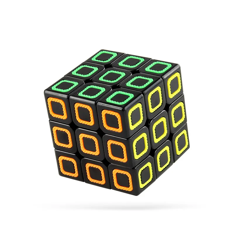 Regular Multi Puzle Cube Three on Three Puzzle Black Pazel Speedcube Quick Hungarian 3 X 3 Normal Size Game Children 8 Year Male