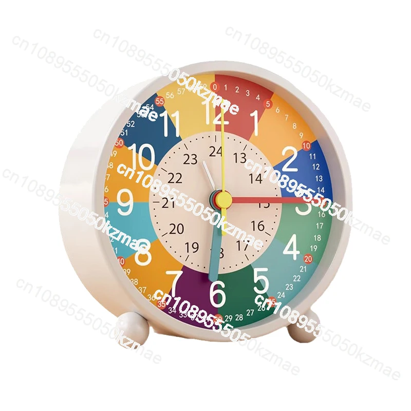 

FOR Alarm clock for students and children, creative desktop clock ornament, early education metal cartoon small alarm clock