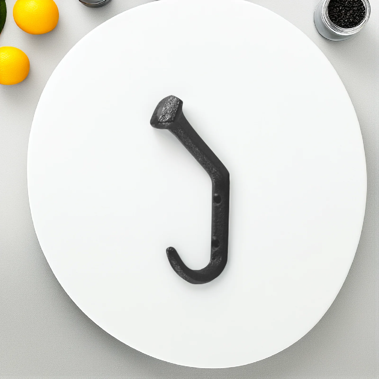 

4 Pcs Cast Iron Coat Vintage Wall Hooks Decorative Key Hooks for Wall Home Garden Storage Universal Hanging Accessories