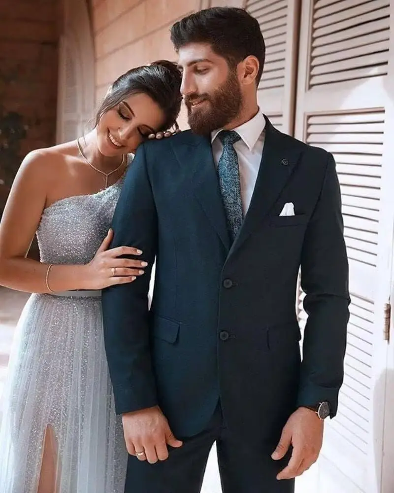 Abiti da ballo lunghi con paillettes monospalla da donna 2025 Abito da sera maxi formale in tulle scintillante con spacco