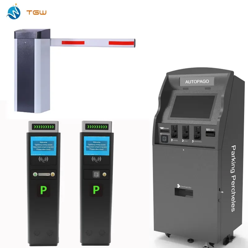 Automatic Parking Barrier System Barrier Gate For RFID Parking Control