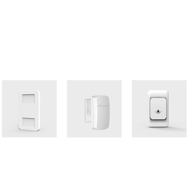 Outdoor Door Bell 300M Remote Control Door Bell Home Welcome My Melody Ring Doorbell Chime Kit US Plug