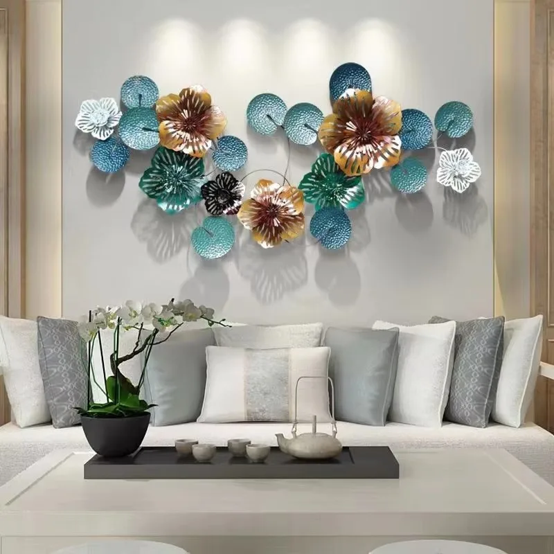 162*80cm Luxury Metal Geometric Wall Art Metallic Home Decor Living Room House Decoration Hanging