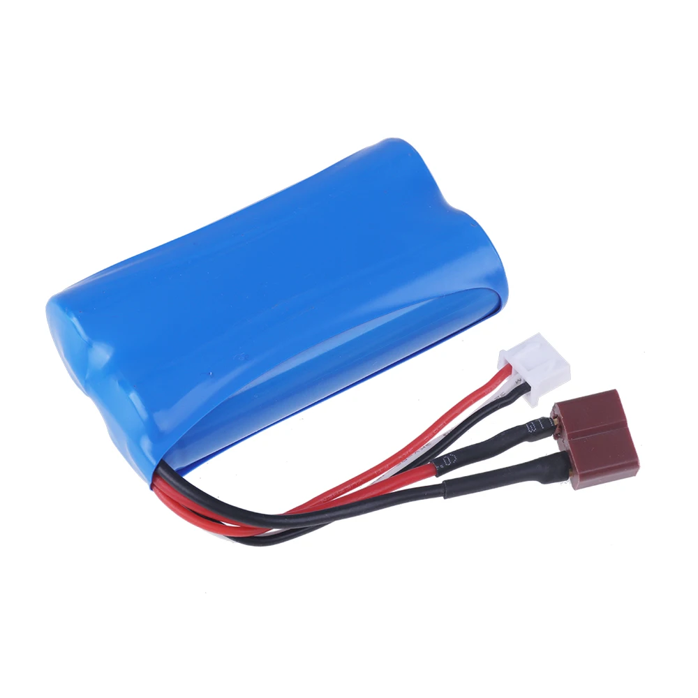 Akumulator Lipo 7,4 V 3500 mAh T Plug do Wltoys 12423 10428 12429 12401 12402 12402A RC Car 7,4 V 3000 мАч RC Игрушечная Батарея