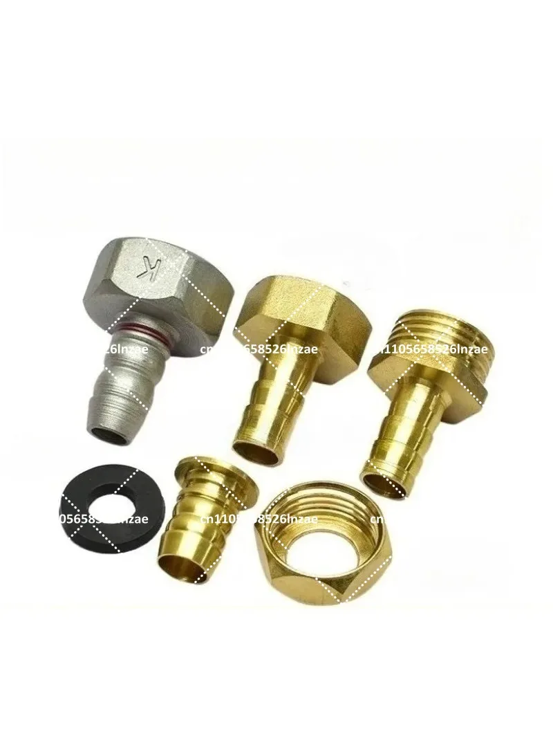 2pcs Gas Water Heater Connector, 4-Point Air Inlet, Split & Integrated Type, Liquefied Gas Hose Adapter