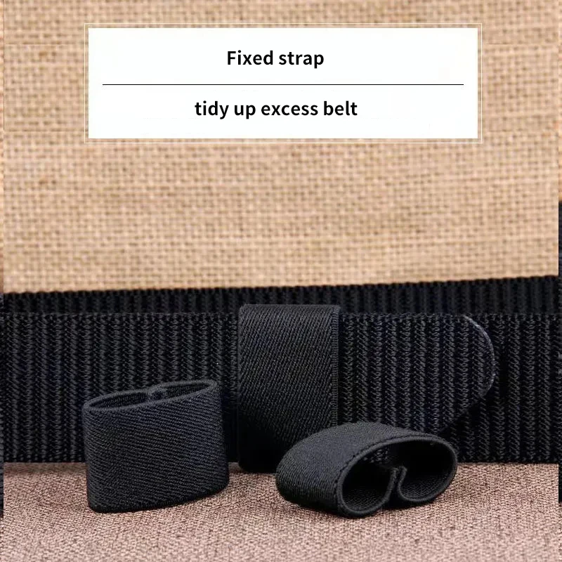 5PCS Fastening Straps Elastic Nylon Elastic Straps, Backpack Organizer, Waistband Organizer, Cable Ties, Hook And Loop