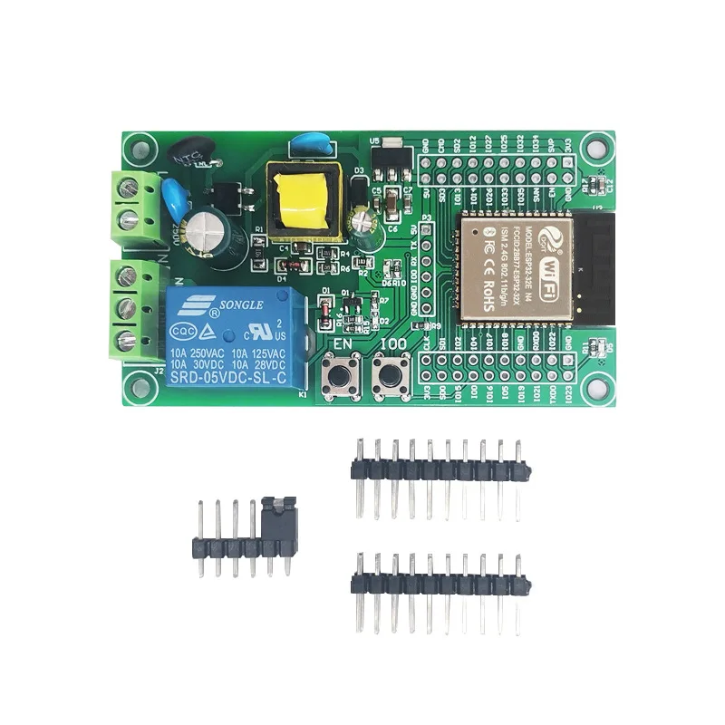 AC Power Supply ESP32 WIFI Bluetooth BLE Single Relay Module ESP32 Development Board