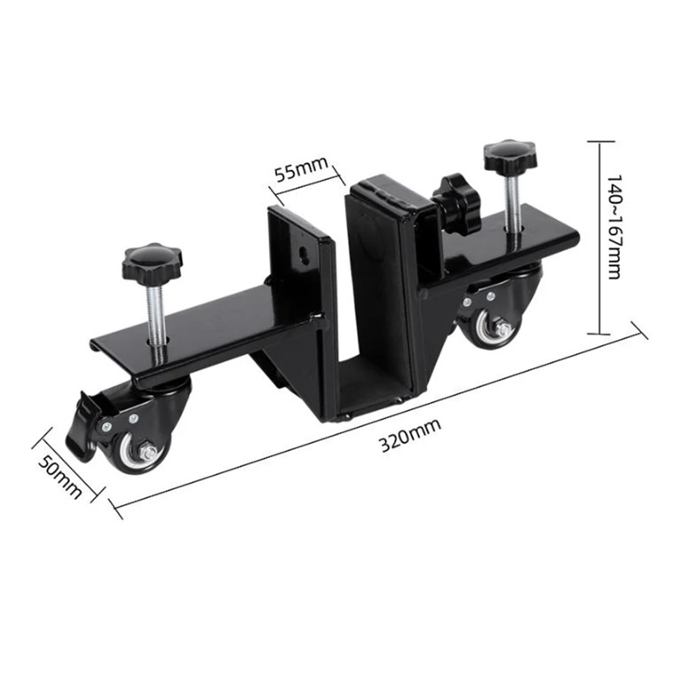 1 шт., сверхмощный комплект для установки дверей, вращение на 360 градусов, подвесная дверная тележка с зажимом, подходит для транспортной тележки с дверями 0-55 мм