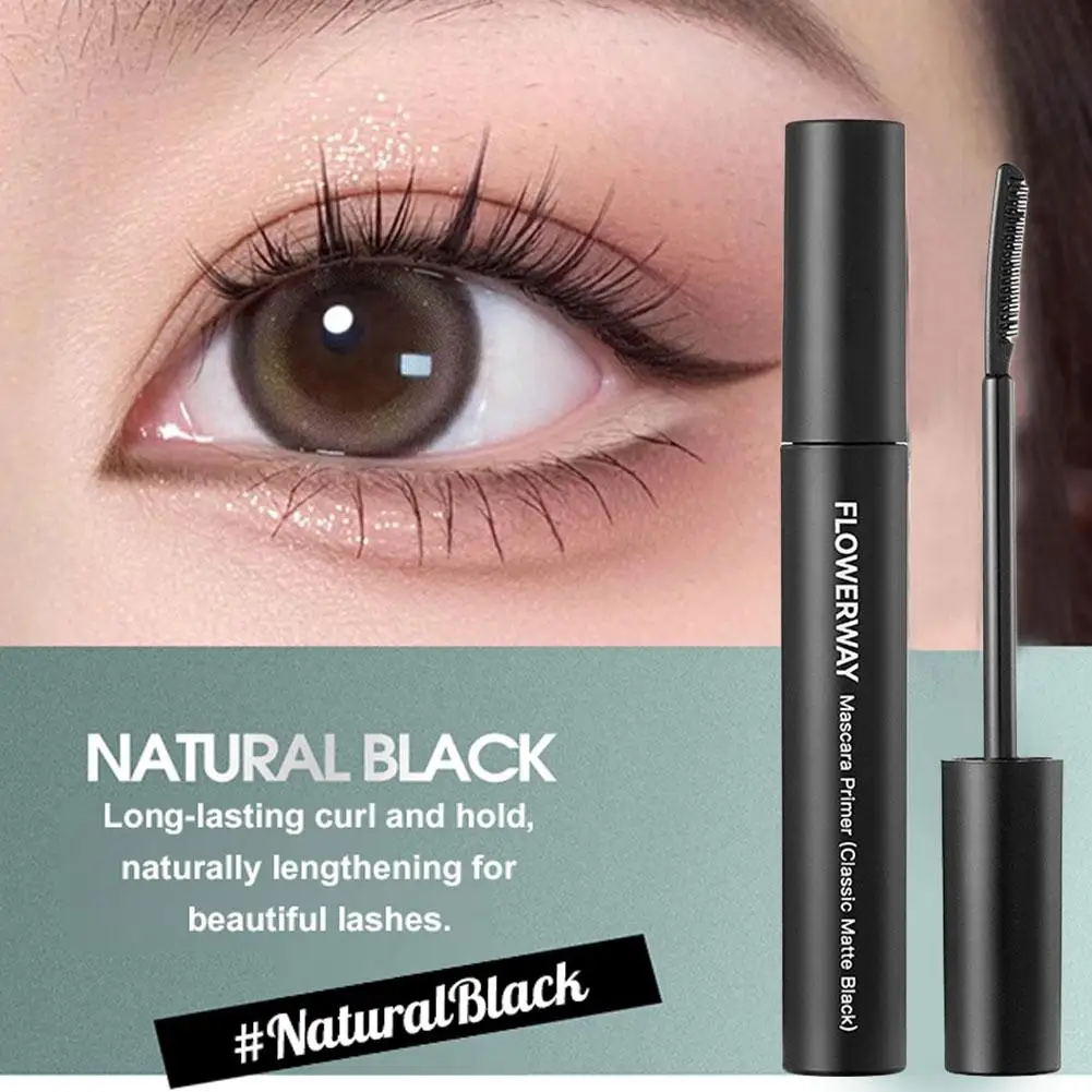 Eyelash Primer Volumizing & Lengthening Mascara Base Waterproof Smudge-Proof For Curly Long-Lasting Lashes, Clump-Free