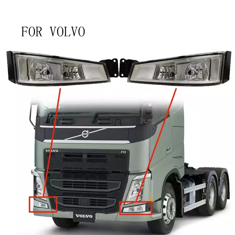 Europejskie światło przeciwmgielne do ciężarówki, części do ciągnika, 82140763 82140744, do Volvo FH16