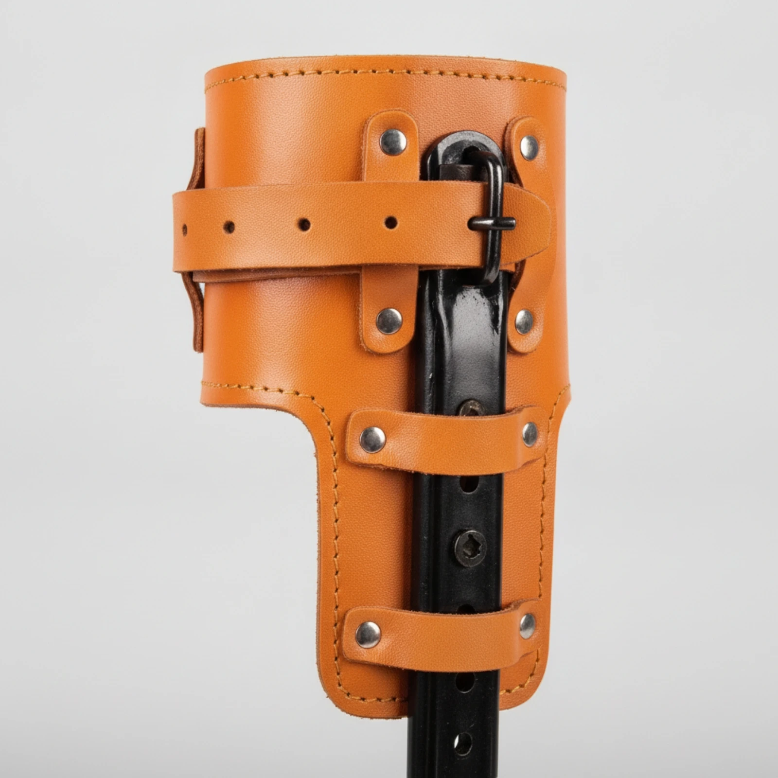 Tree Climbing Spurs with Cowhide Leather Straps Heavy-Duty Tree Climbing Spikes with Cowhide Leather Straps Gear Anti-Rust