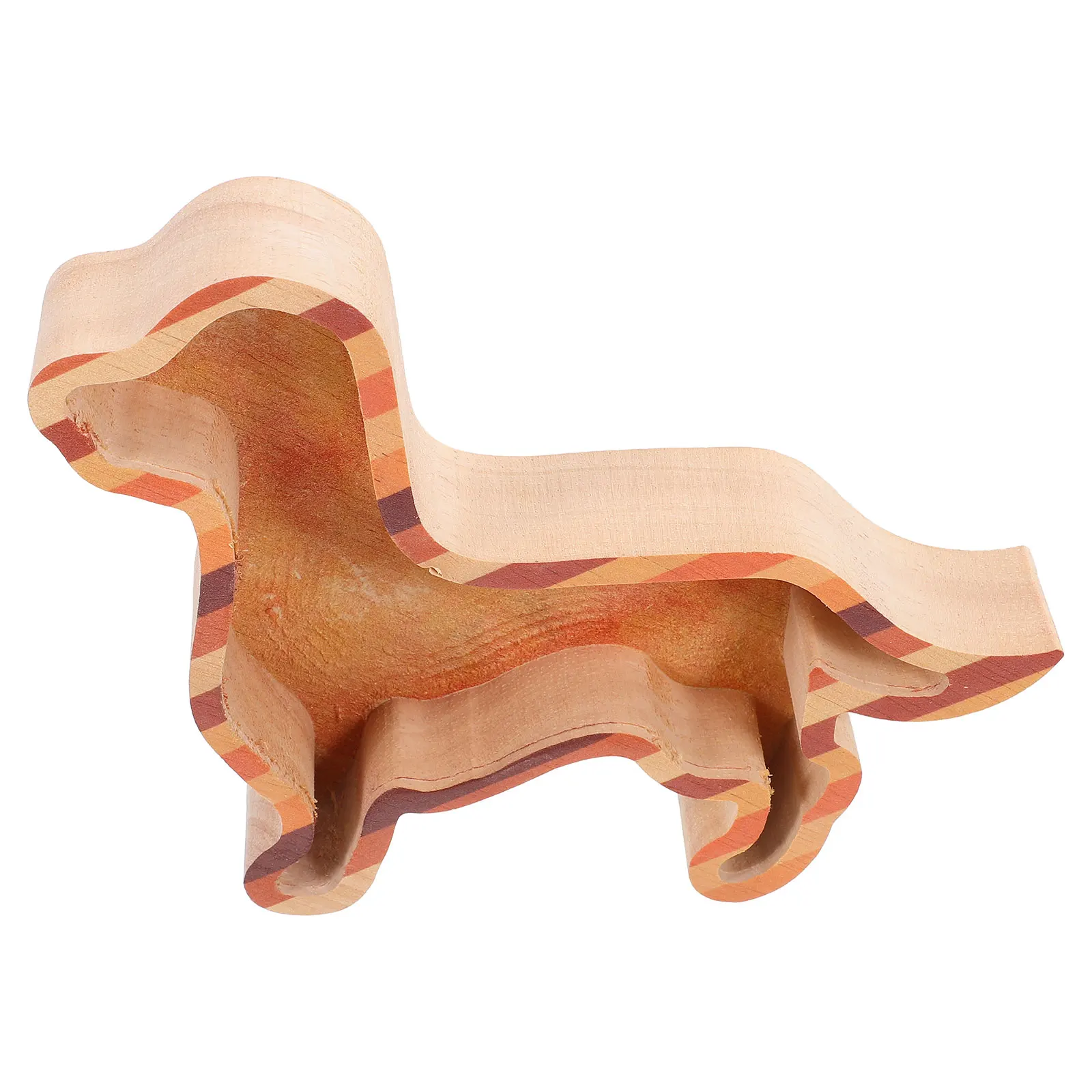 

Christmas Dog Shaped Wood Tray Natural Material Snack Serving Dessert Candy Plates Food Presentation Creative Home