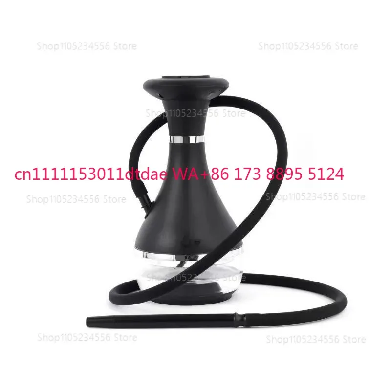 Fast Heating E-Hookah Portable Shisha Device Arabic Electronic Shisha Hookah with LED Display Rechargeable