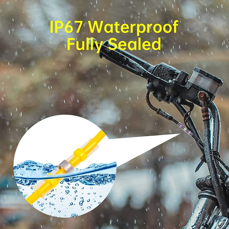 

Solder Seal Wire Connectors 800 PCS Solder Seal Wire Connector Green 18-16 AWG -