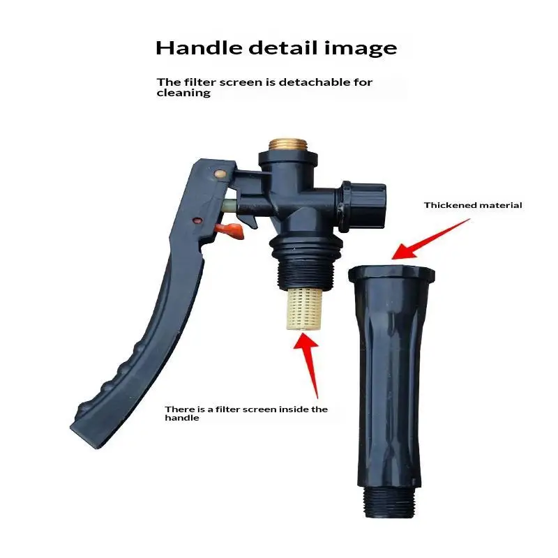 For Garden Agricultural Spraying Machine Backpack Electric Sprayer Accessories Large Small Head Switch Handle