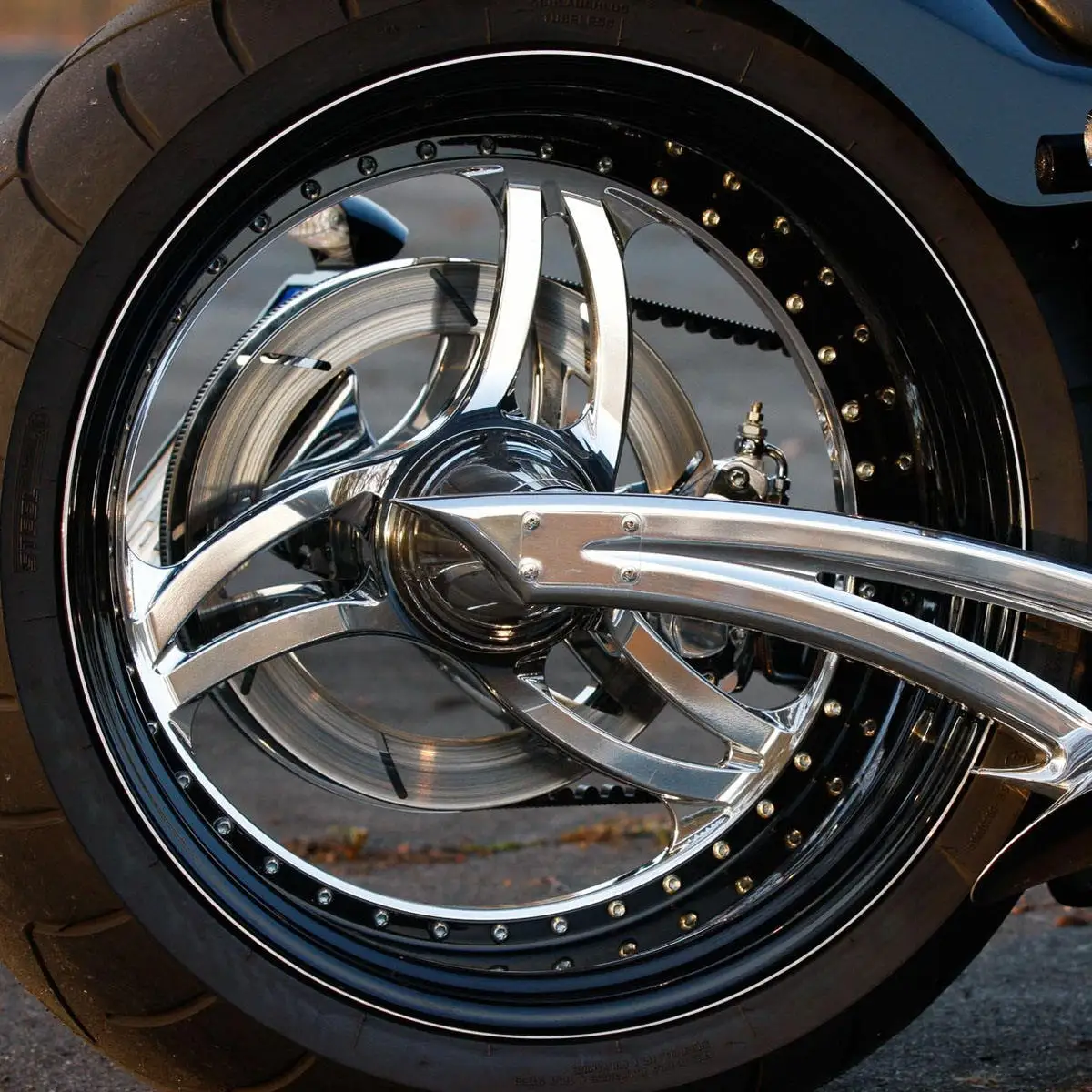 Motorcycle Forged Rim Wheel for Harley Touring 09-Later Street  Road  Road King Electra  Tri  18x4.5 Inch